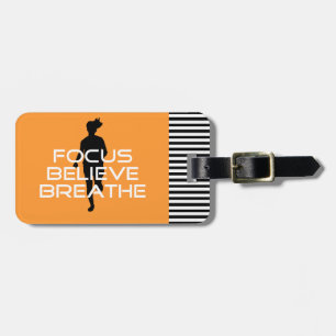 Focu Believe Breathe Luggage Tag