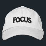 FOCUS CAP<br><div class="desc">Best looking focus cap to keep you focused at work, school, gym, sports etc</div>
