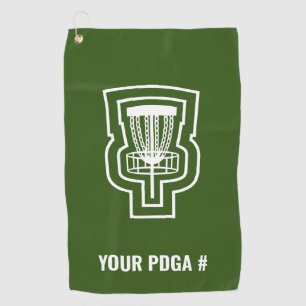 Focus Disc Golf Towel with PDGA #