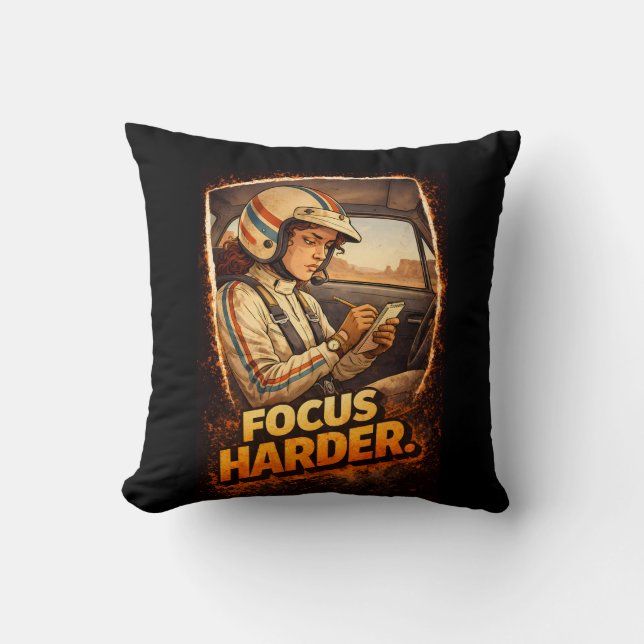 Focus Harder Cushion (Front)
