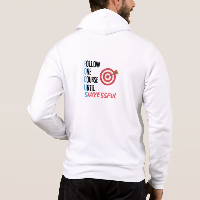 focus hoodie (Back)