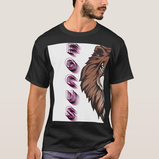 Focus Lion T-Shirt (Front)