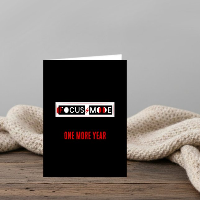 FOCUS MODE Birthday Card (Creator Uploaded)