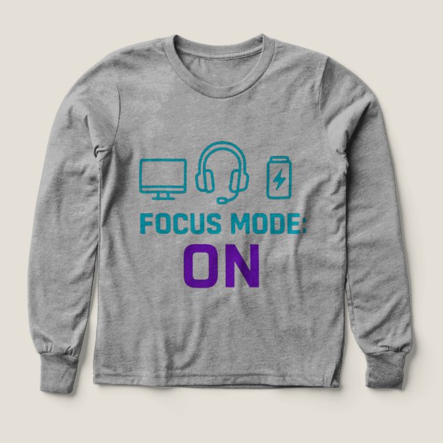 Focus Mode ON – Minimalist Tech (Design Front)