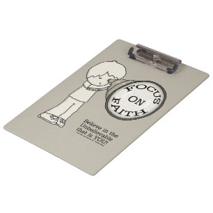 Focus On Faith Clipboard