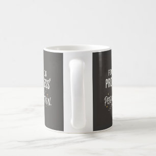 Focus on progress, not perfection. coffee mug