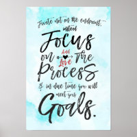 Focus on the Process Motivational