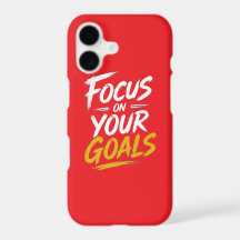 Focus On Your Goals Motivational