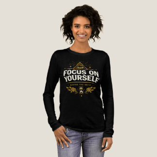 Focus on Yourself – Ignore the Noise | Self Growth Tri-Blend Shirt