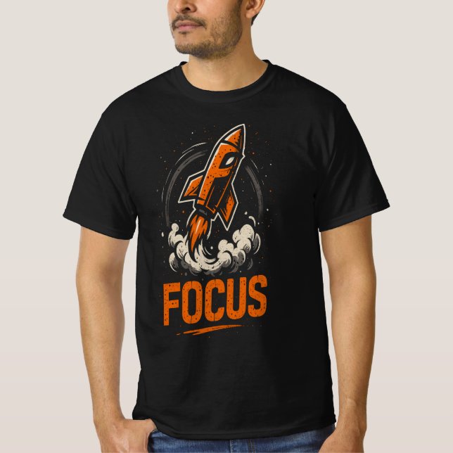 FOCUS Rocket – Urban Launch Edition T-Shirt (Front)