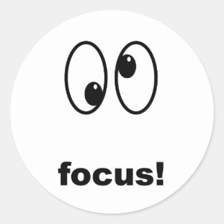 Focus - Small Sticker
