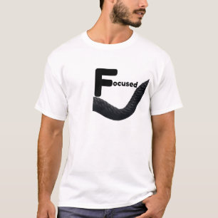 Focused Mindset Rope Graphic Shirt – Bold Black