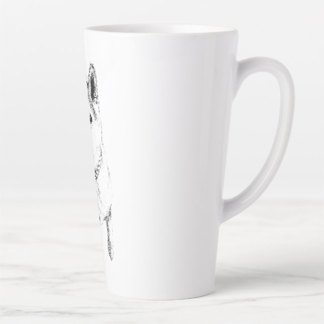 Focused Presence Latte Mug (Right)