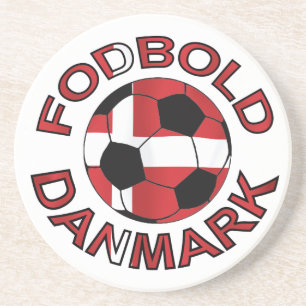 Fodbold Danmark Football Denmark Coaster