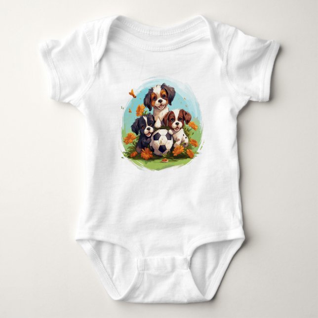 Fodogs at last baby bodysuit (Front)