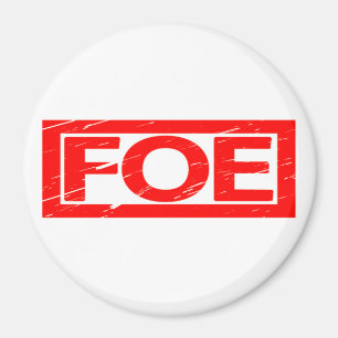 Foe Stamp Magnet