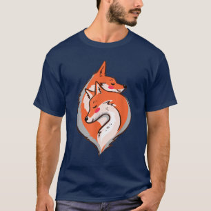 Foes In Love Japanese Cherry Blossom Flower Vintag T-Shirt