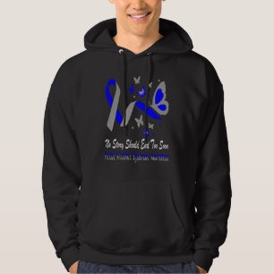 Foetal Alcohol Syndrome Awareness Butterfly Suppor Hoodie