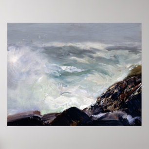 Fog Breakers by George Bellows (1913) Poster