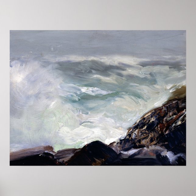 Fog Breakers by George Bellows (1913) Poster (Front)