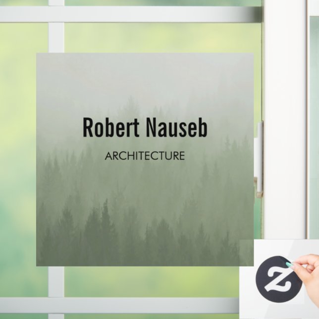 Fog forest architecture grey (Home)