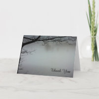 Fog on a winter's day in Maine