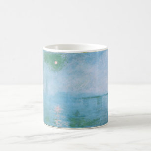 Fog on the Thames (by Claude Monet) Coffee Mug
