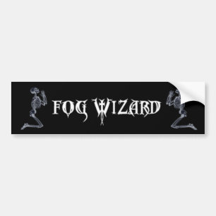 Fog Wizard Pray for Your Sins Bumpersticker Bumper Sticker