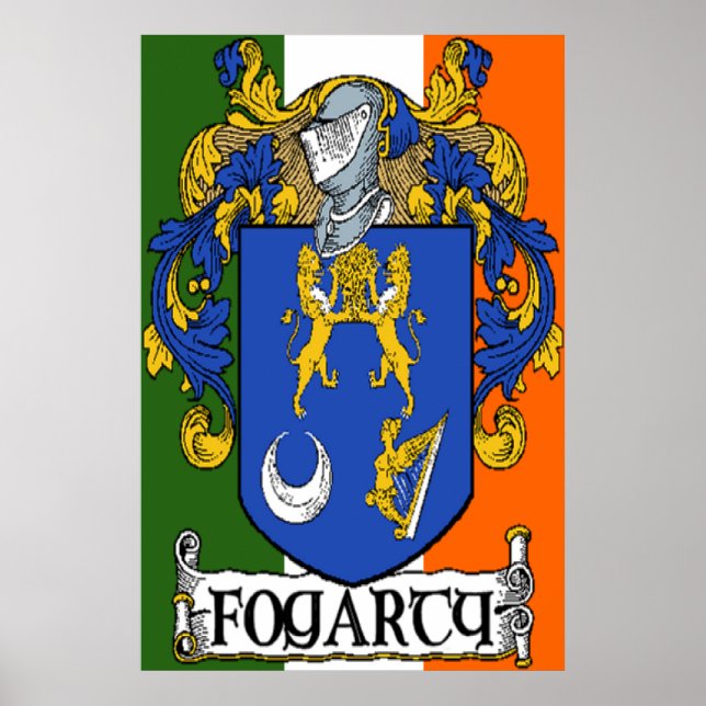 Fogarty Coat of Arms Print (Front)