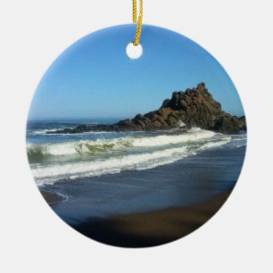 Fogarty Creek, Oregon Ceramic Tree Decoration