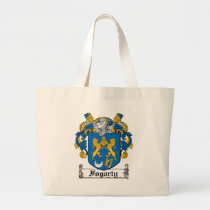 Fogarty Family Crest Large Tote Bag
