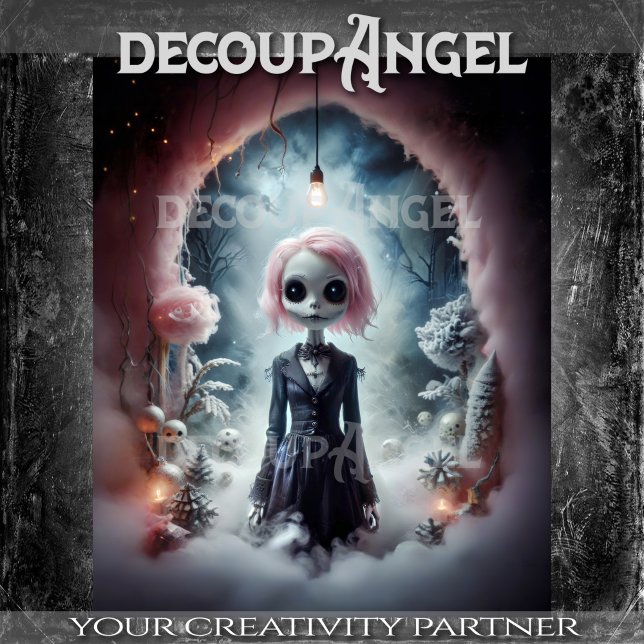 Fogbound Enchantress Decoupage Tissue Paper (Creator Uploaded)