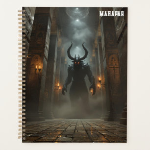 **"Fogbound Temple Beast"** Planner