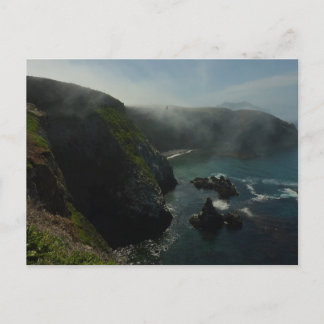 Foggy Anacapa Island at Channel Islands Postcard