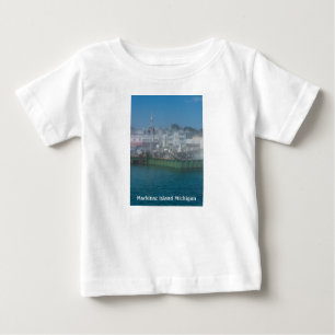 Foggy Bike Dock Baby T-Shirt