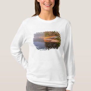 Foggy Canoe Campsite, Lake Kawnipi, T-Shirt