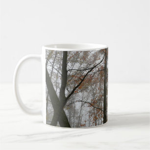 Foggy Fall in Pennsylvania Autumn Nature Coffee Mug
