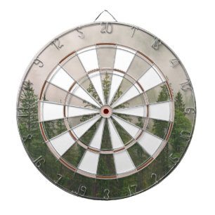 Foggy Forest Dartboard
