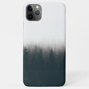 Foggy Forest Pine Mountain Aesthetic Art Case-Mate iPhone Case