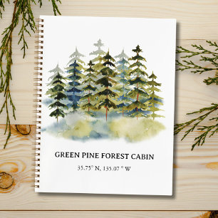 Foggy Forest Vacation Rental Guest Book