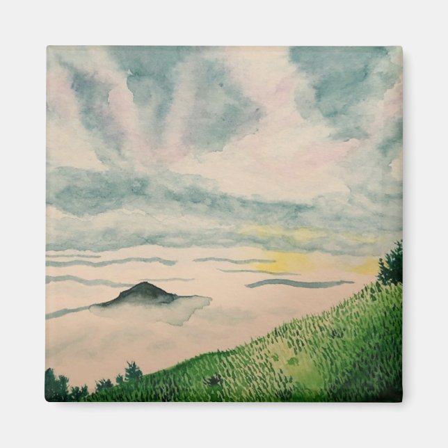 Foggy Hilltop Magnet (Front)