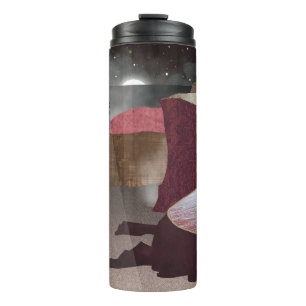 Foggy Lighthouse Thermal Tumbler