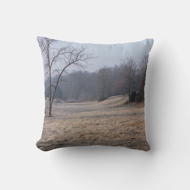 Foggy Meadow Cushion (Front)