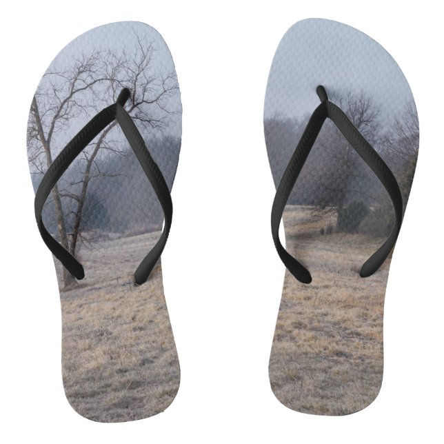 Foggy Meadow Jandals (Footbed)