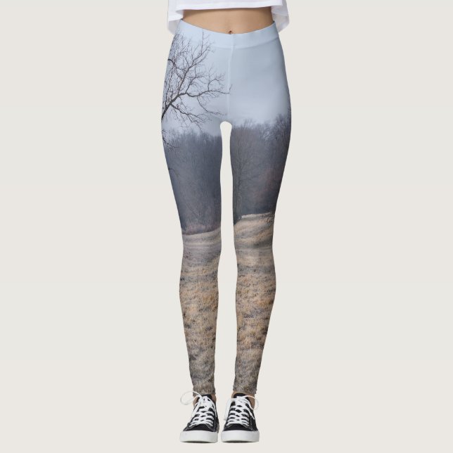 Foggy Meadow Leggings (Front)
