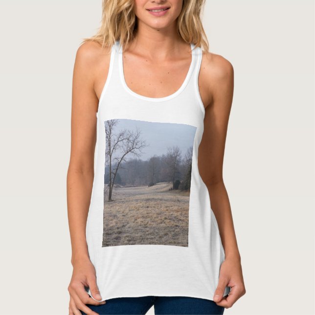 Foggy Meadow Singlet (Front)