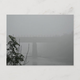 Foggy Morning Postcard