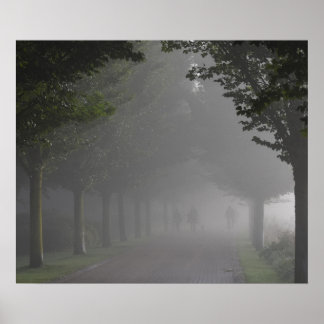 Foggy Morning  Poster