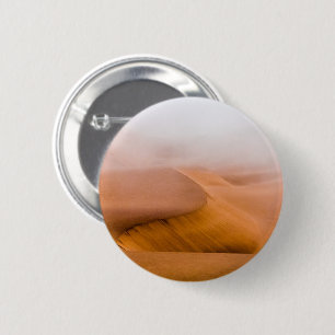 Foggy Namib Desert 6 Cm Round Badge