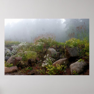Foggy North Shore Poster
